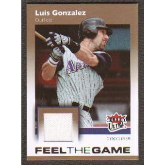 2007 Fleer Ultra Feel the Game Materials #LG Luis Gonzalez