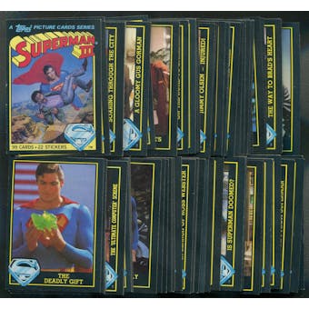 1983 Topps Superman III Complete Set (NM-MT)