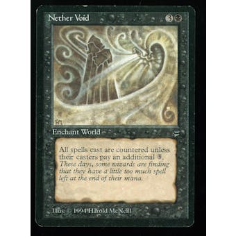 Magic the Gathering Legends Single Nether Void - MODERATE PLAY (MP)