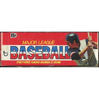 1976 Topps Baseball Wax Box (BBCE)