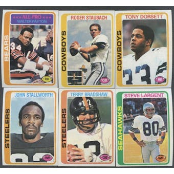 1978 Topps Football Partial Set (NM-MT)