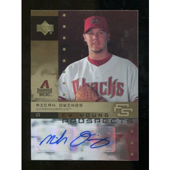 2007 Upper Deck Future Stars Cy Young Futures Signatures #MO Micah Owings Autograph