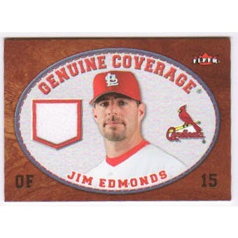 2007 Fleer Genuine Coverage #JE Jim Edmonds