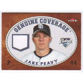 2007 Fleer Genuine Coverage #JP Jake Peavy