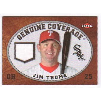 2007 Fleer Genuine Coverage #JT Jim Thome