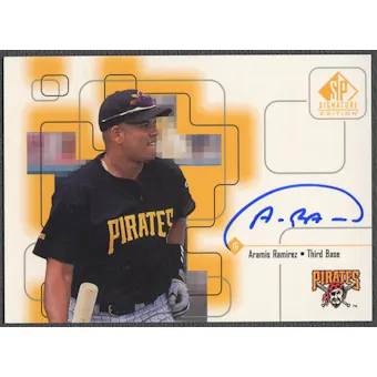 1999 SP Signature #ARA Aramis Ramirez Auto
