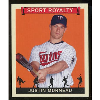 2007 Upper Deck Goudey Sport Royalty #JM Justin Morneau