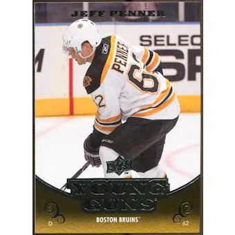 2010/11 Upper Deck #207 Jeff Penner YG RC Young Guns Rookie Card