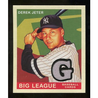 2007 Upper Deck Goudey Memorabilia #34 Derek Jeter