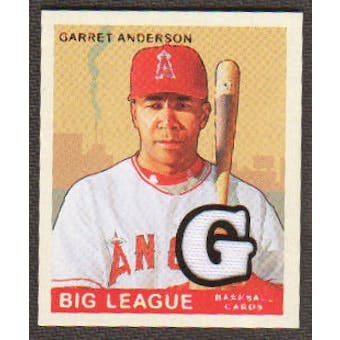 2007 Upper Deck Goudey Memorabilia #40 Garret Anderson