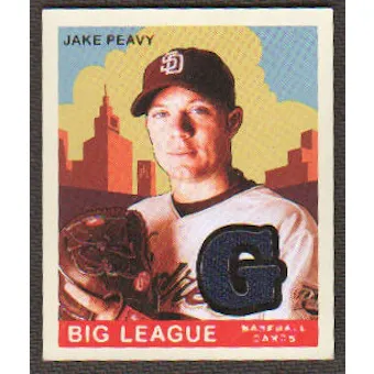 2007 Upper Deck Goudey Memorabilia #49 Jake Peavy
