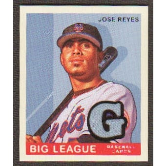 2007 Upper Deck Goudey Memorabilia #66 Jose Reyes