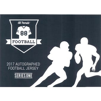 2017 Hit Parade Autographed Football Jersey Hobby Box Series - 1 - Aaron Rodgers & Derek Carr!!!!