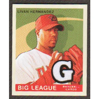 2007 Upper Deck Goudey Memorabilia #73 Livan Hernandez