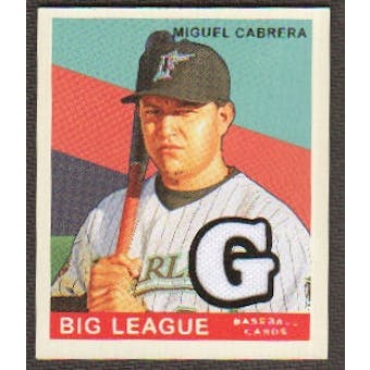 2007 Upper Deck Goudey Memorabilia #79 Miguel Cabrera