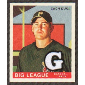 2007 Upper Deck Goudey Memorabilia #100 Zach Duke