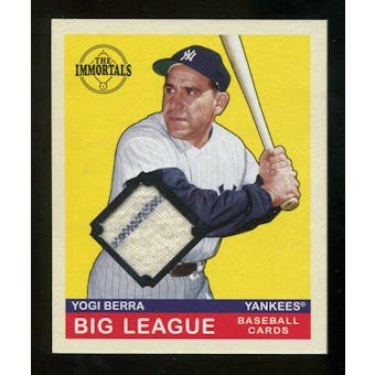 2007 Upper Deck Goudey Immortals Memorabilia #IYB Yogi Berra