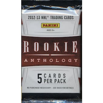 2012/13 Panini Rookie Anthology Hockey Hobby Pack