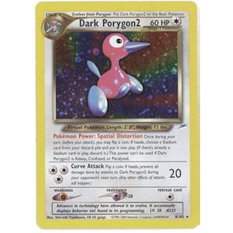 Pokemon Neo Destiny Single Dark Porygon2 8/105 - SLIGHT PLAY (SP)