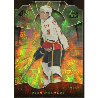2008/09 Upper Deck SP Authentic Holoview FX Die Cuts #FX49 Dion Phaneuf