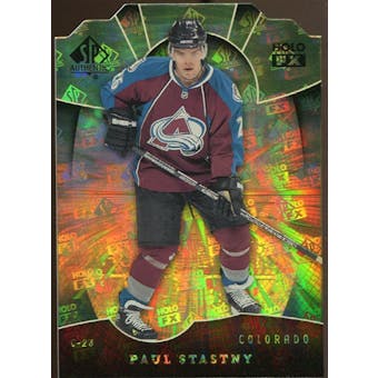2008/09 Upper Deck SP Authentic Holoview FX Die Cuts #FX53 Paul Stastny