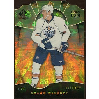 2008/09 Upper Deck SP Authentic Holoview FX Die Cuts #FX60 Shawn Horcoff