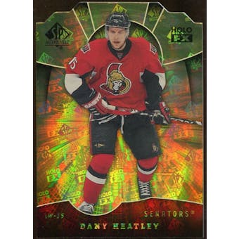 2008/09 Upper Deck SP Authentic Holoview FX Die Cuts #FX70 Dany Heatley