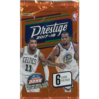 2017/18 Panini Prestige Basketball Hobby Pack (Lot of 24)