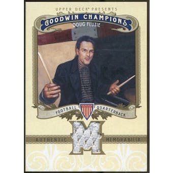 2012 Upper Deck Goodwin Champions Memorabilia #MDF Doug Flutie E