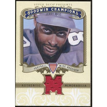 2012 Upper Deck Goodwin Champions Memorabilia #MJR Jerry Rice D