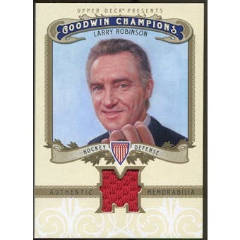 2012 Upper Deck Goodwin Champions Memorabilia #MRO Larry Robinson F