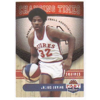 2011/12 Panini Past and Present Changing Times #10 Julius Erving