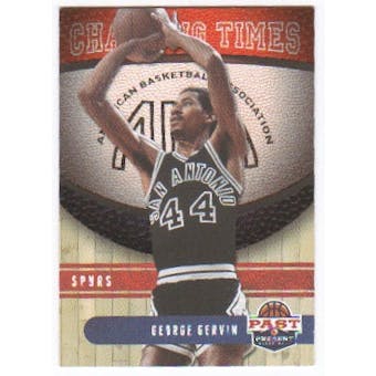 2011/12 Panini Past and Present Changing Times #11 George Gervin