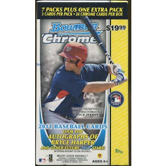 2011 Bowman Chrome Baseball 8-Pack Box