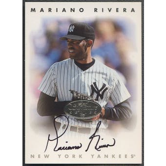 1996 Leaf Signature #195 Mariano Rivera Auto