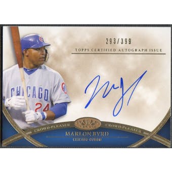 2012 Topps Tier One #MBY Marlon Byrd Crowd Pleaser Auto #293/399