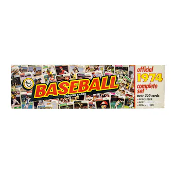 1974 Topps Baseball Factory Sealed Set
