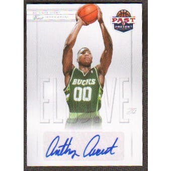 2011/12 Past and Present Elusive Ink Autographs #AA Anthony Avent Autograph