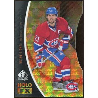 2010/11 Upper Deck SP Authentic Holoview FX Die Cuts #FX27 Brian Gionta