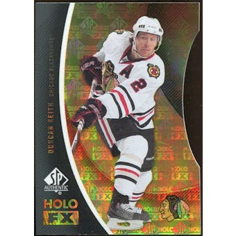 2010/11 Upper Deck SP Authentic Holoview FX Die Cuts #FX39 Duncan Keith