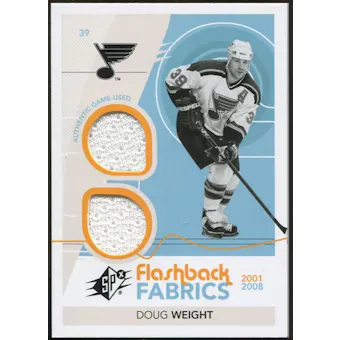 2010/11 Upper Deck SPx #210 Doug Weight FF Jersey