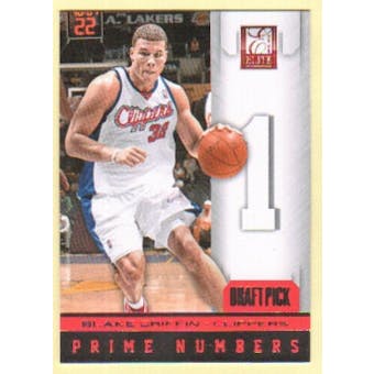 2012/13 Panini Elite Prime Numbers #1 Blake Griffin