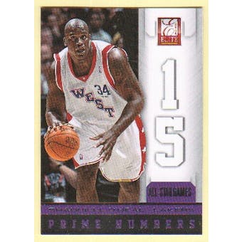 2012/13 Panini Elite Prime Numbers #2 Shaquille O'Neal