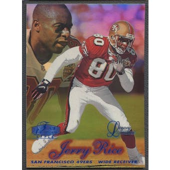 1998 Flair Showcase #6 Jerry Rice Legacy Collection Row 2 #096/100