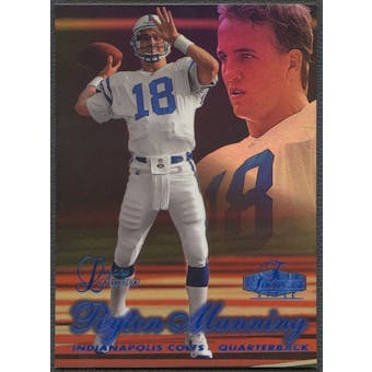 1998 Flair Showcase #3 Peyton Manning Rookie Legacy Collection Row 2 #034/100