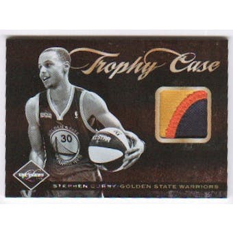 2011/12 Panini Limited Trophy Case Materials Prime #13 Stephen Curry /25