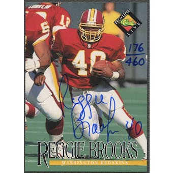 1994 Pro Line Live #16 Reggie Brooks Auto #176/460