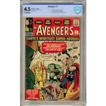 Avengers #1 CBCS 4.5 (OW-W) *17-26BEBDA-001*
