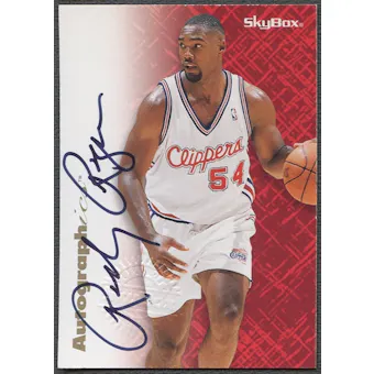1996/97 SkyBox Premium #71 Rodney Rogers Autographics Auto