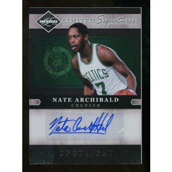 2011/12 Limited Signatures Silver Spotlight #34 Nate Archibald Autograph 21/25
